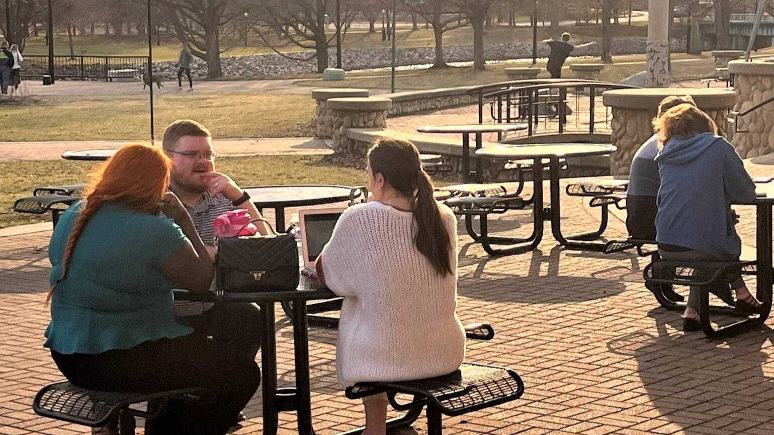 Teachers participating in Professional Learning Community